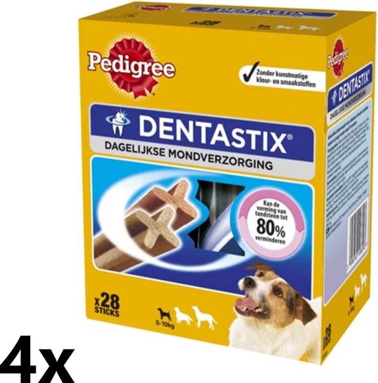 Pedigree kauwstaaf: De 7 beste van 2024 {Pedigree kauwstaaf korting!} 6 Pedigree Dentastix – Mini – 4x440g – 28 sticks x 4