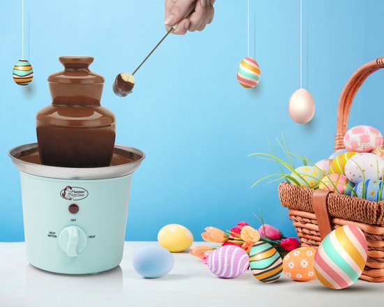 Bestron Chocoladefontein ACF300M - Chocolade fondue - 3 lagen - Mint - 5 jaar garantie — afbeelding 3
