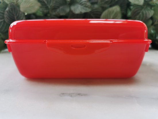 Koekendoos Rood Raket 13x8x6 cm Fruitdoos | bol