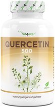 Quercetine 500 mg - 120 capsules - voor betere weerstand - getest in laboratorium - natuurlijk uit Japanse honingboombloesem - hoge dosis - veganistisch - premium kwaliteit - Vit4ever