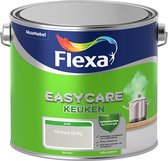 Flexa Easycare - Muurverf Keuken - Mat - Misted Grey - 2,5 liter