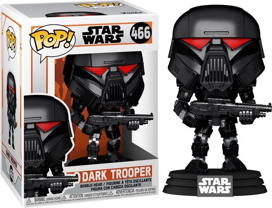 Funko Pop! Star Wars: The Mandalorian - Dark Trooper (Battle)