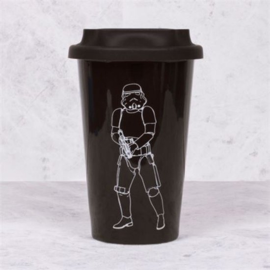 Thumbs Up – Star Wars – Original Stormtrooper Travel Mug Black