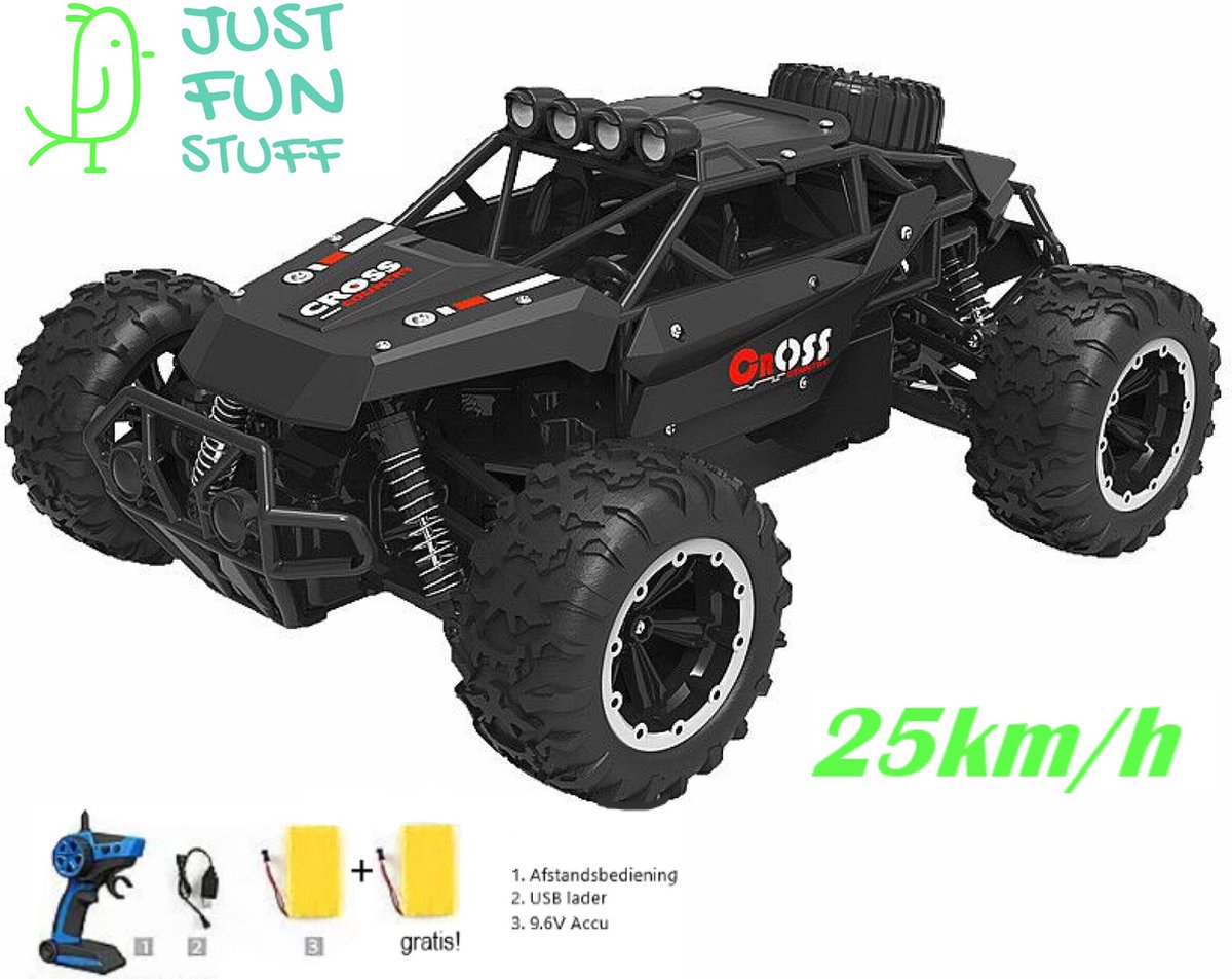Amfibievoertuig voor kinderen | RC Rhino Wave Monstertruck