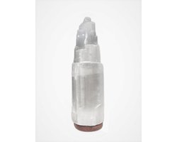 SELENIET LAMP 30cm, Toren incl. Snoer + Gloeilampje 15W