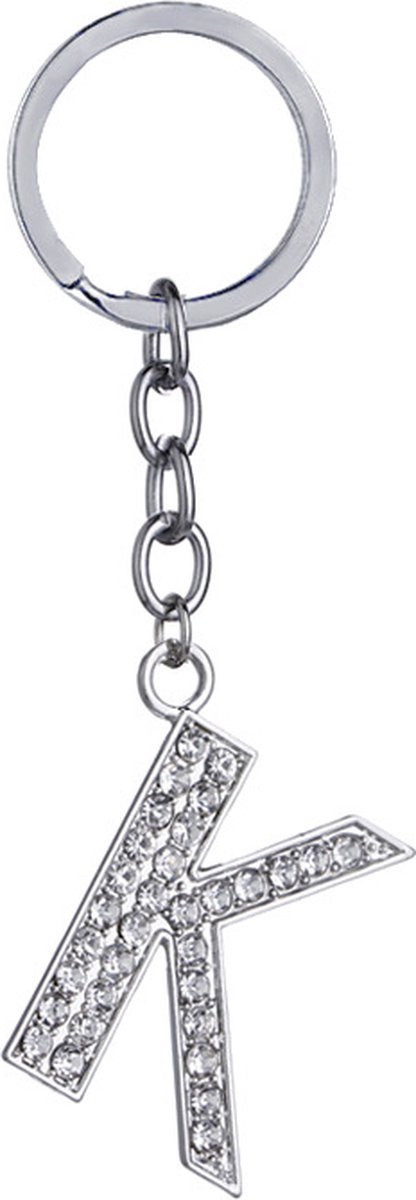 Bixorp Sleutelhanger met Letter K - Best Friends BFF Cadeau voor haar / hem