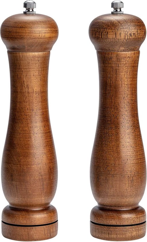 Dieux - Pepermolen en Zoutmolen set - 32CM - Zout peper kruiden - 2