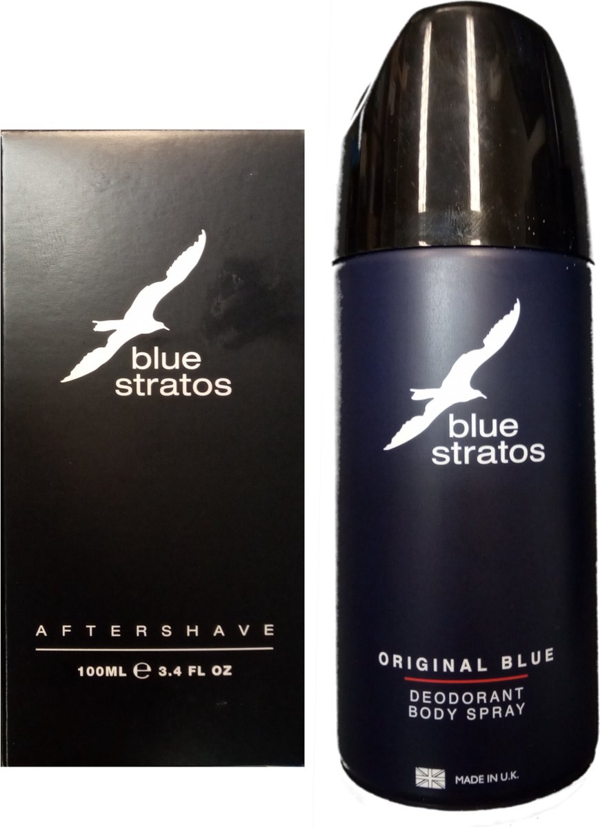 Blue Stratos After Shave 100 ml & Deo Spray