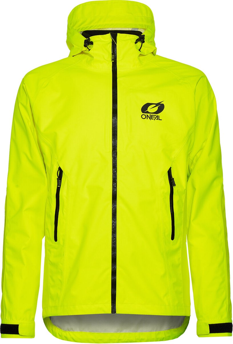 Oneal Tsunami Rain Jas Met Capuchon Geel L Man