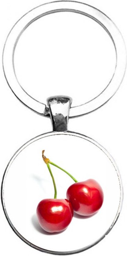 Porte-clés en Glas - Cerises