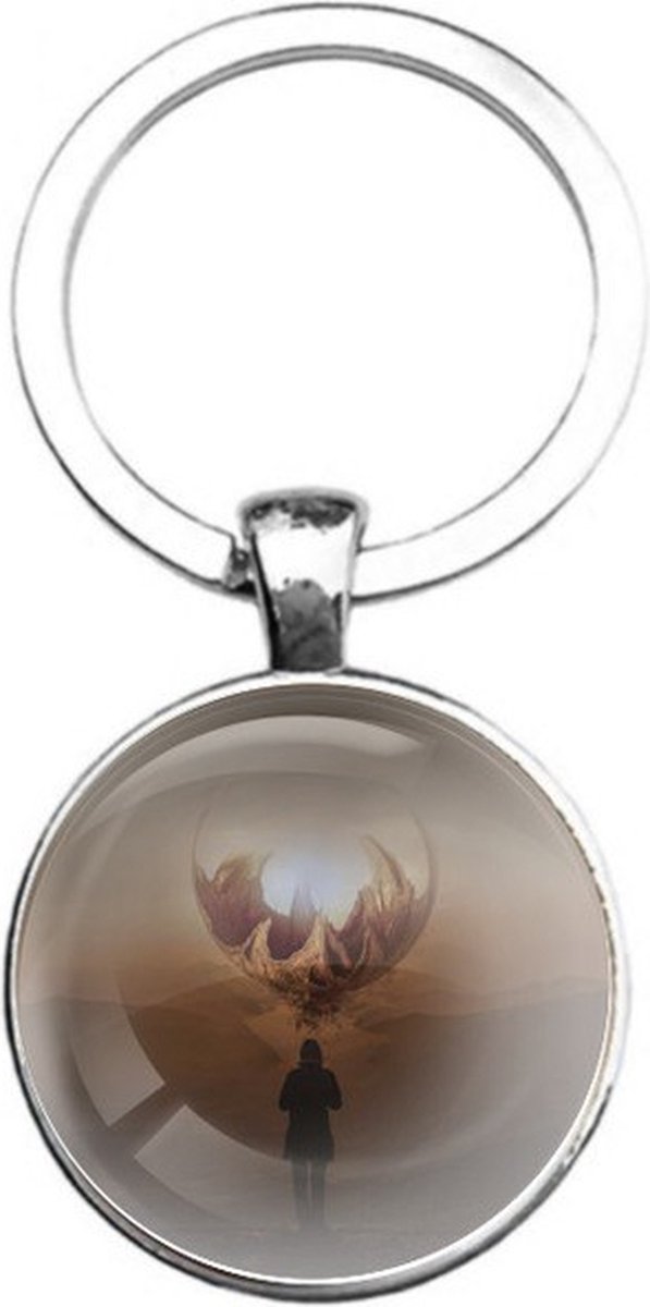 Sleutelhanger Glas - Kunst