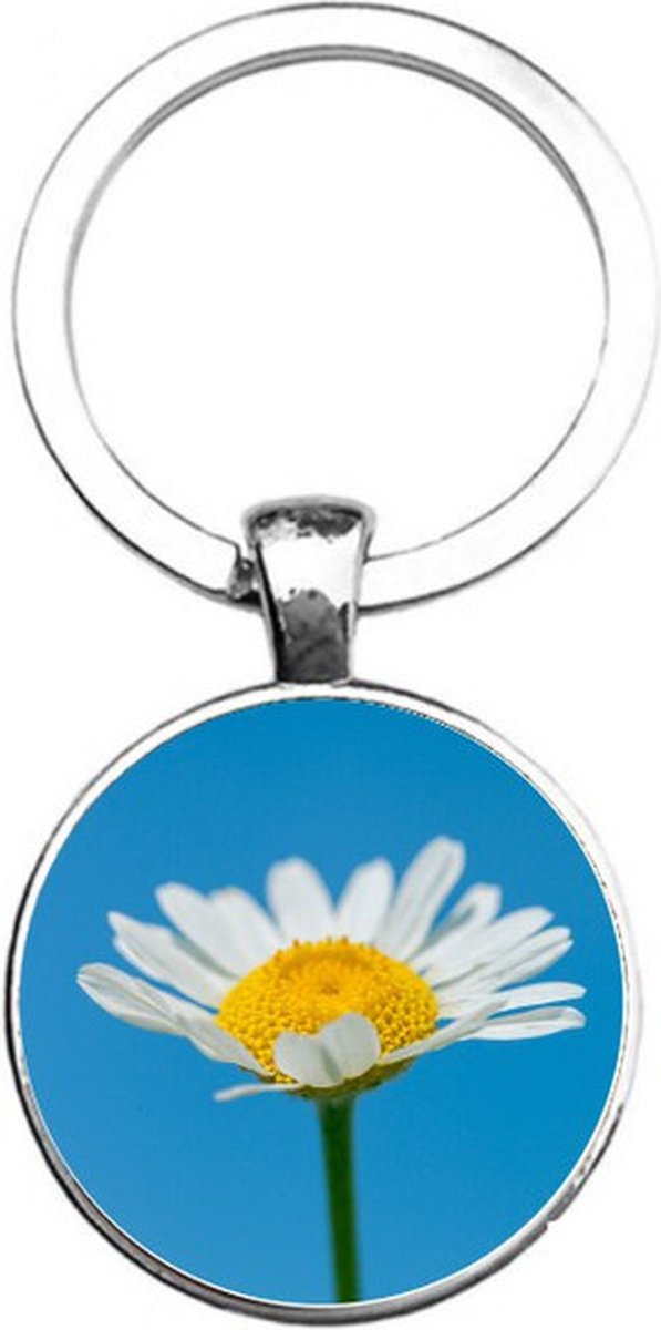 Sleutelhanger Glas - Bloem