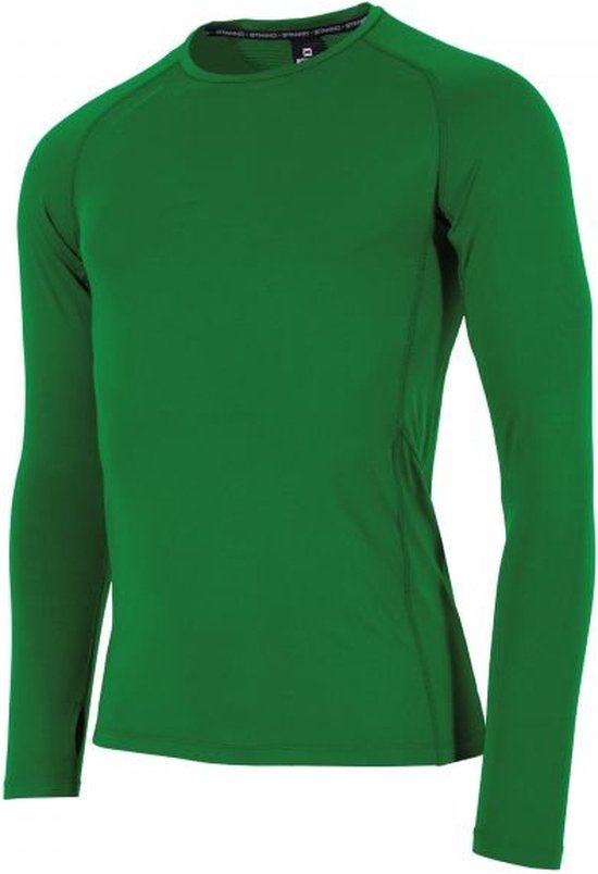 Groen Stanno longsleeve shirt gedragen door een man.