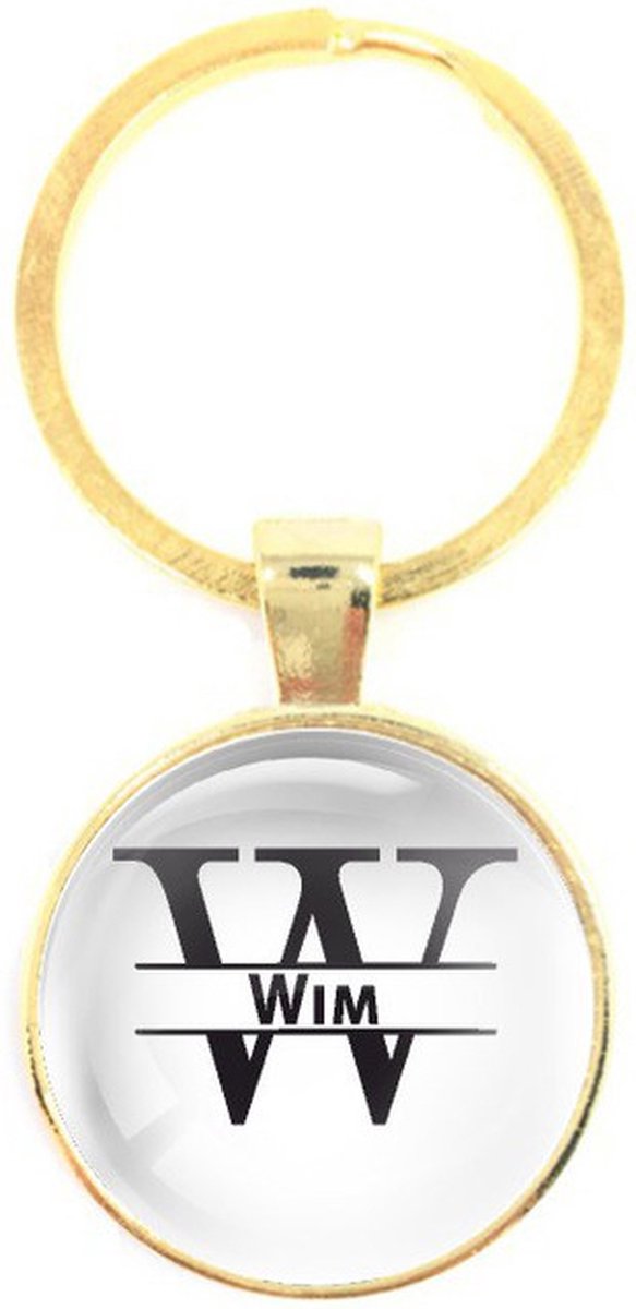 Sleutelhanger Glas - Wim
