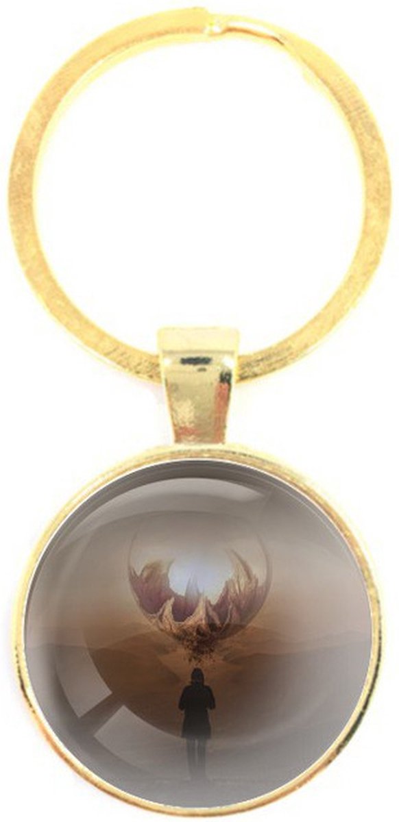 Sleutelhanger Glas - Kunst