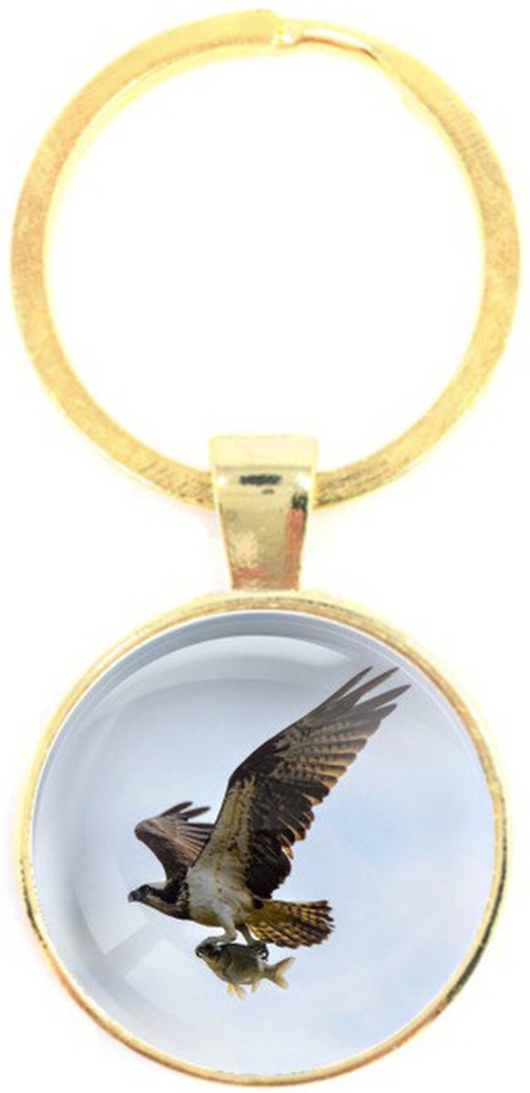 Sleutelhanger Glas - Roofvogel