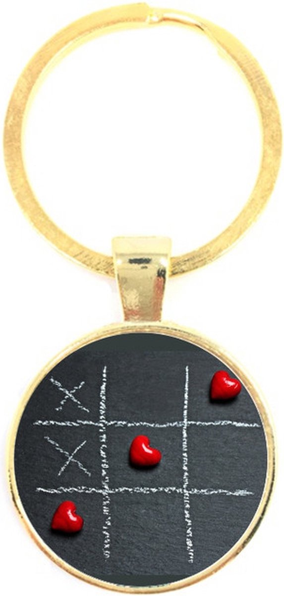 Sleutelhanger Glas - Liefde