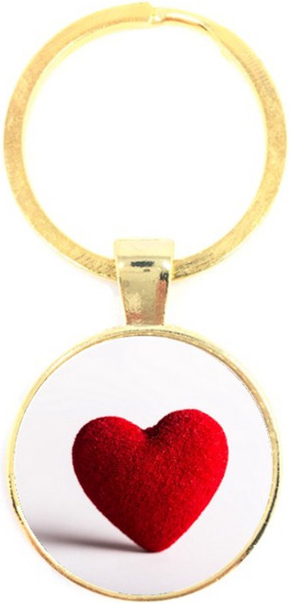 Sleutelhanger Glas - Liefde