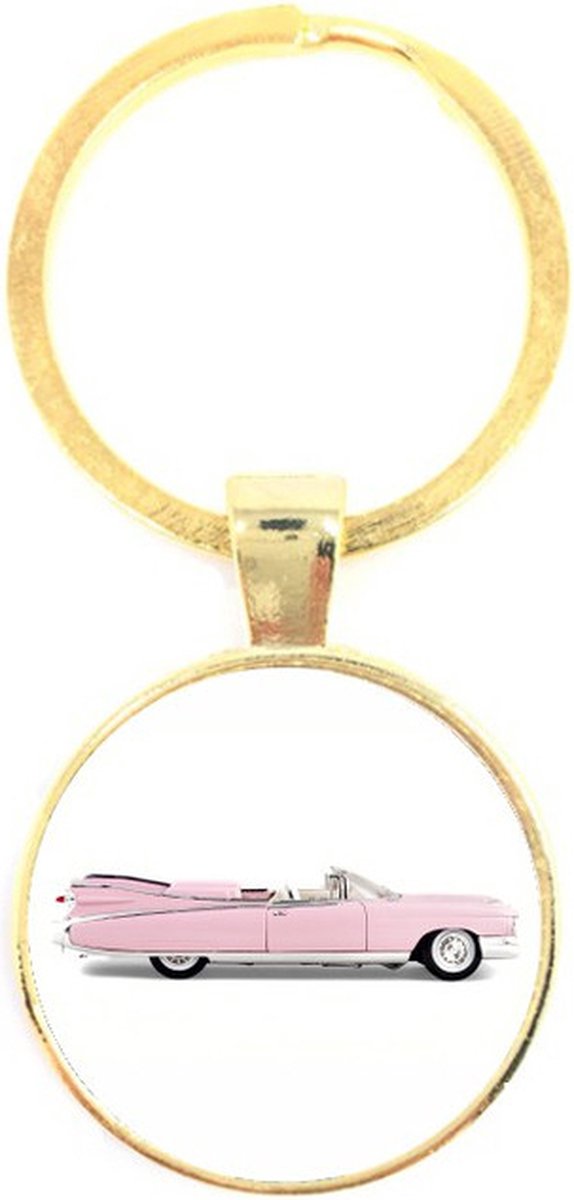 Sleutelhanger Glas - Oldtimer