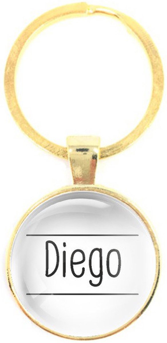 Sleutelhanger Glas - Diego