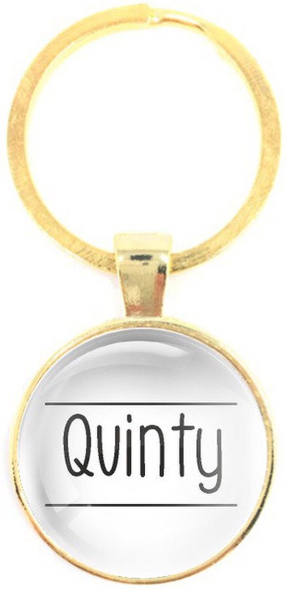 Sleutelhanger Glas - Quinty