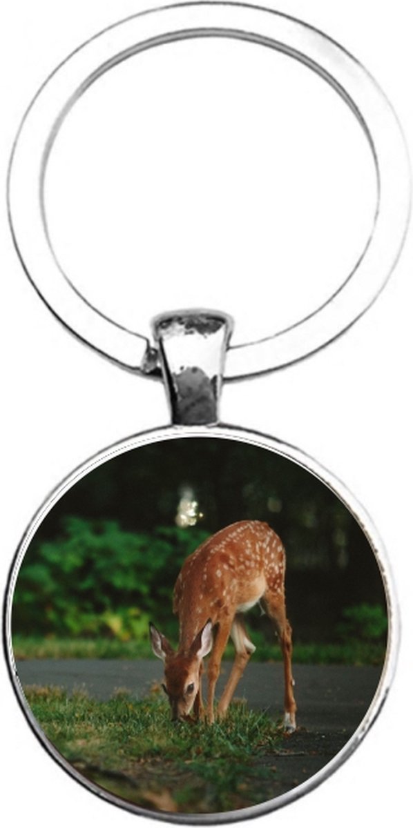 Sleutelhanger Glas - Hert