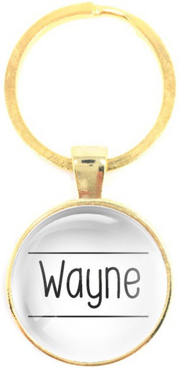 Sleutelhanger Glas - Wayne