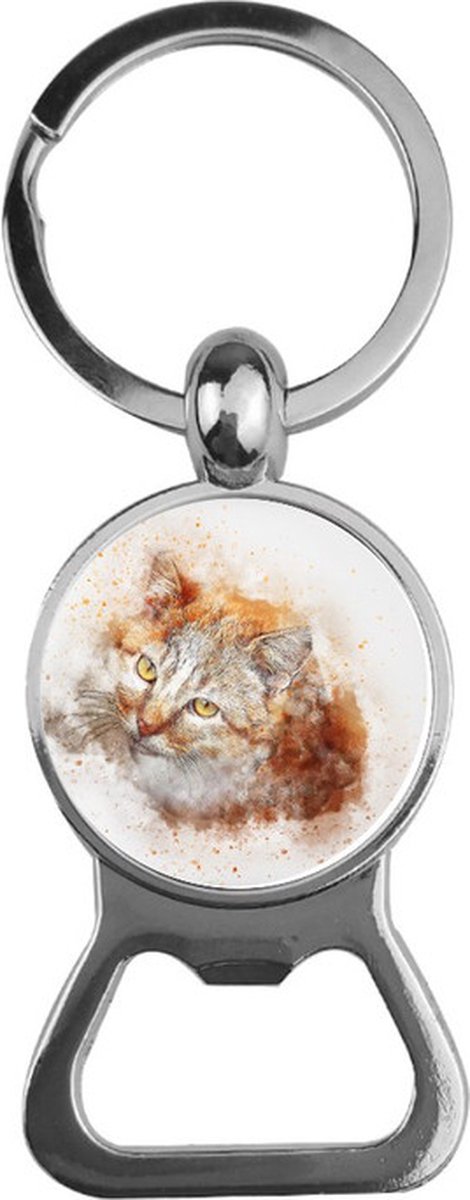 Bieropener Glas - Kat