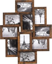 Fotolijst - Collage voor 10 foto's elk  - 10 x 15 cm