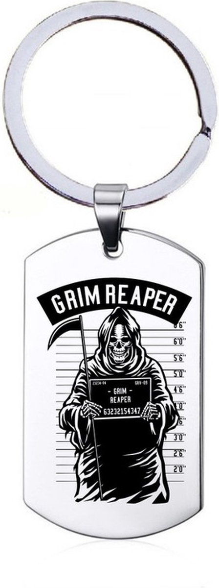 Sleutelhanger RVS - Grim Reaper