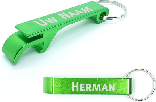 Bieropener Met Naam - Herman