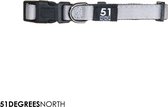 51 Degrees North - Wanderful - Collar - Nylon - Flat - Light Grey - 16-24cmx12mm