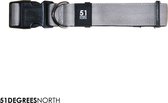 51 Degrees North - Wanderful - Collar - Nylon - Flat - Light Grey - 39-65cmx35mm