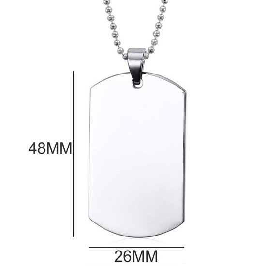 Ketting RVS - Smiley