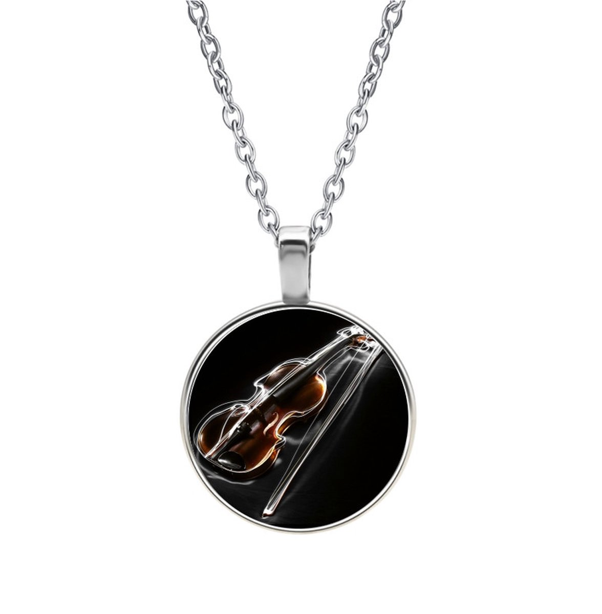 Ketting Glas - Viool