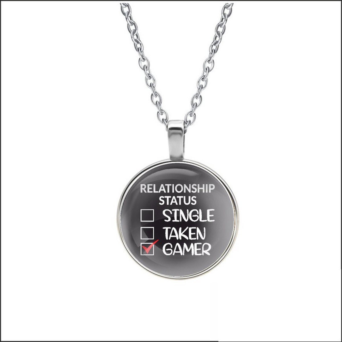 Ketting Glas - Gamer