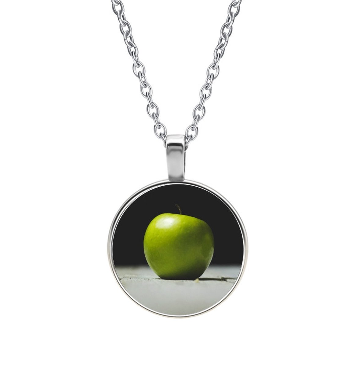 Ketting Glas - Appel