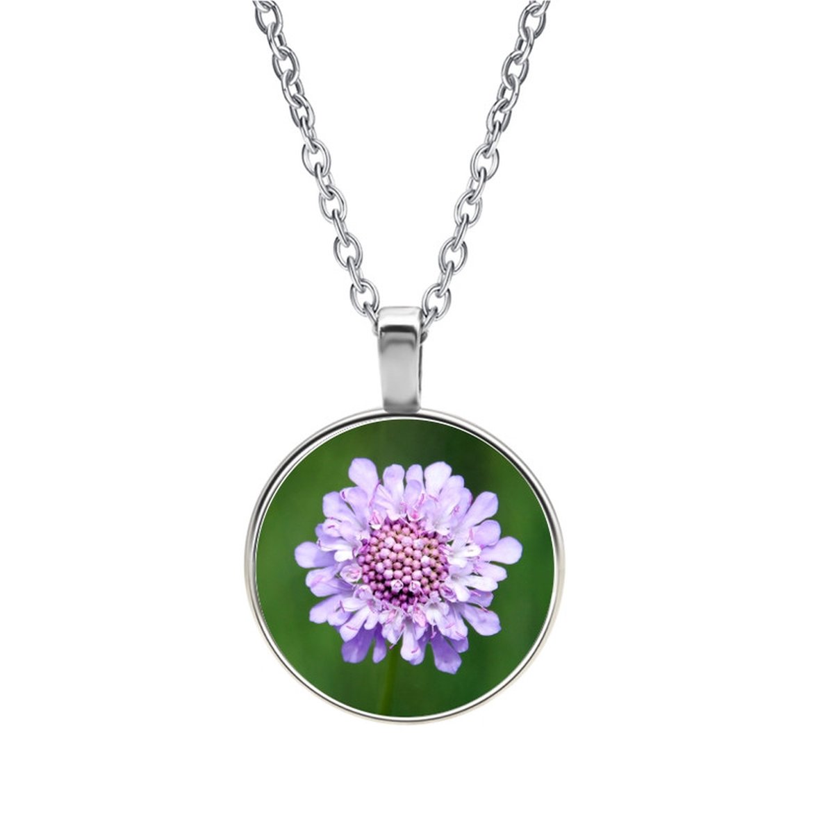 Ketting Glas - Bloem