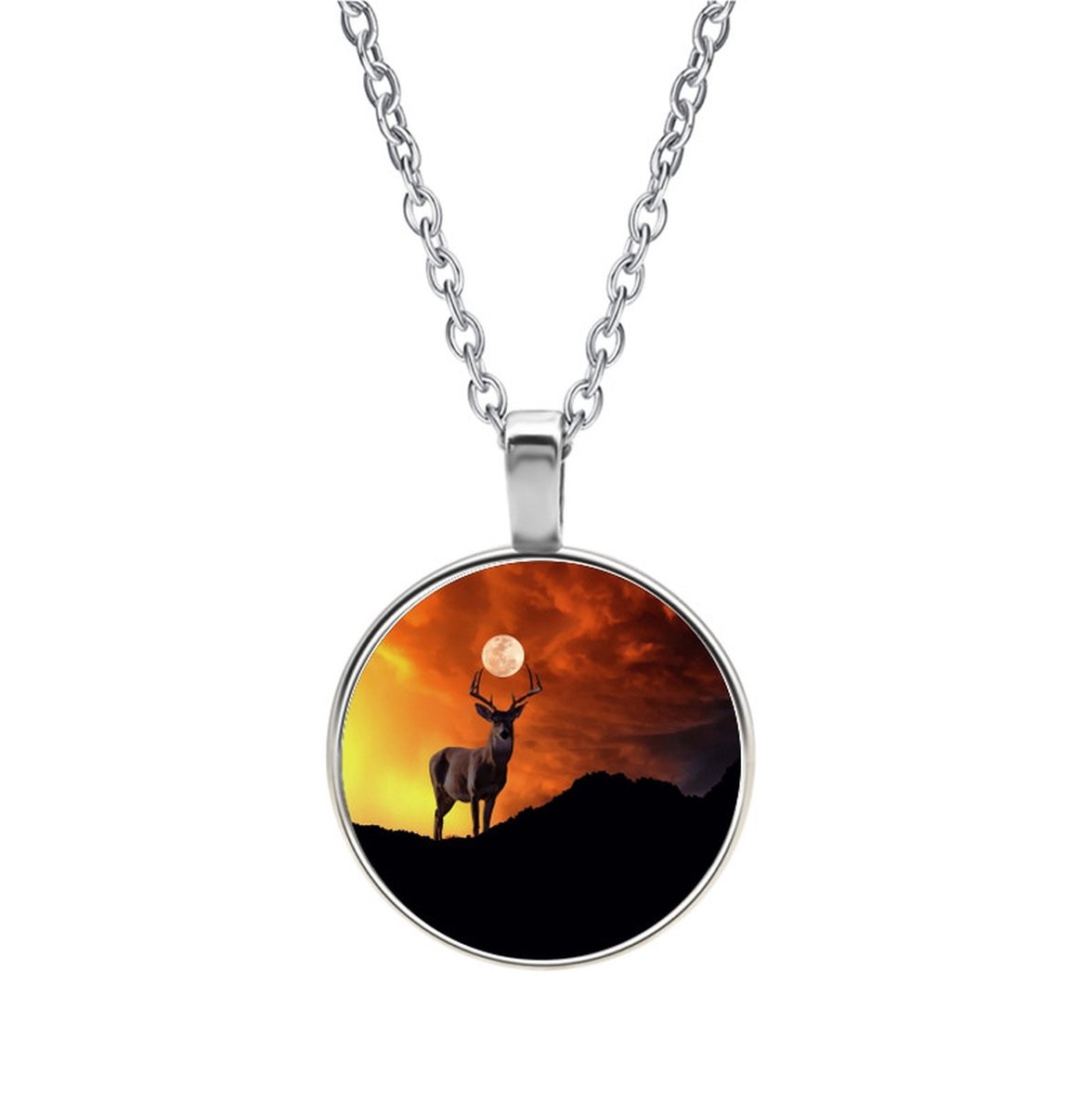 Ketting Glas - Hert