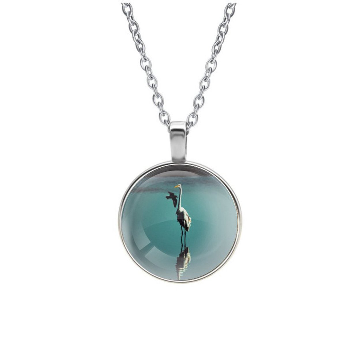 Ketting Glas - Vogel