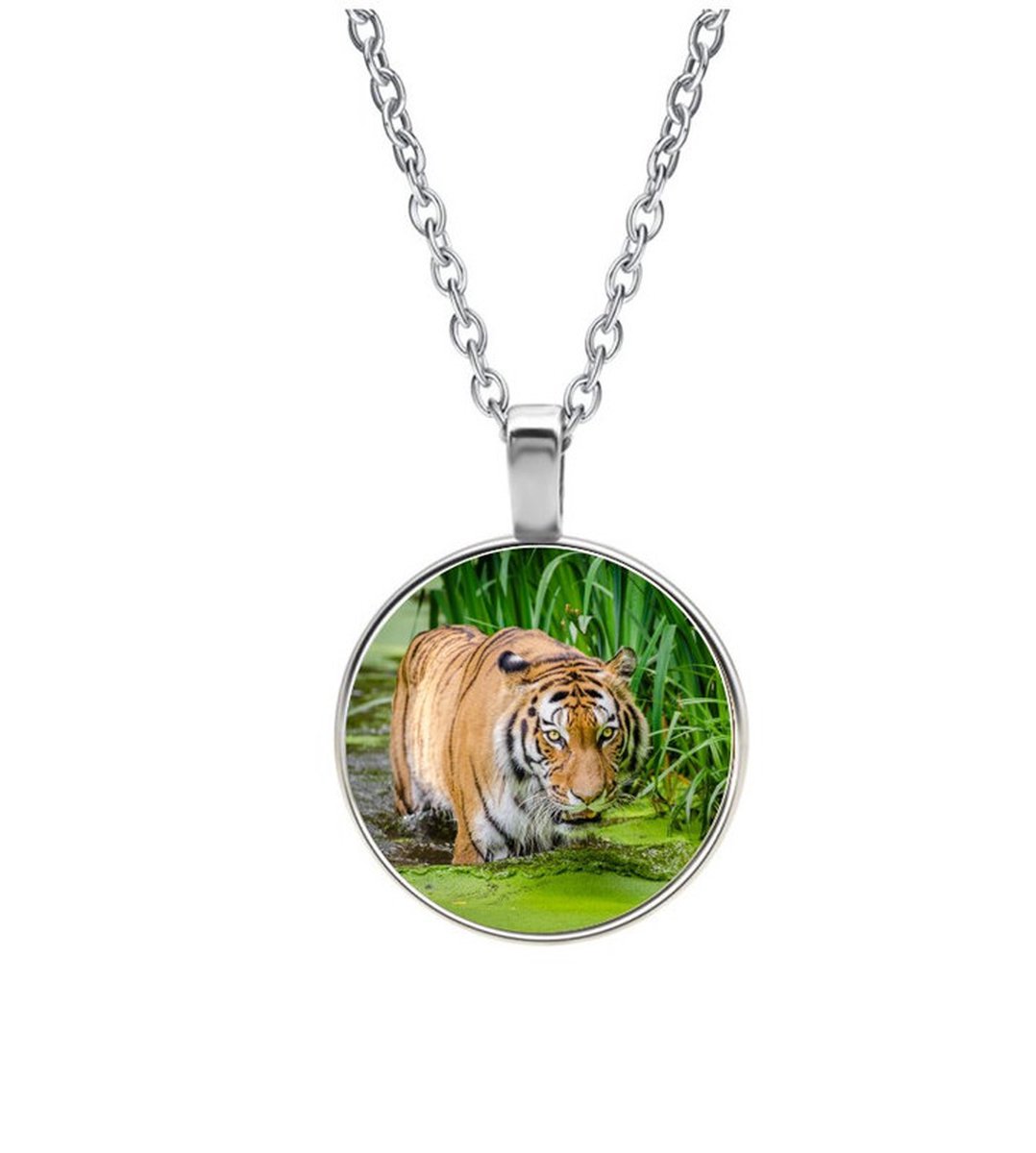 Ketting Glas - Tijger