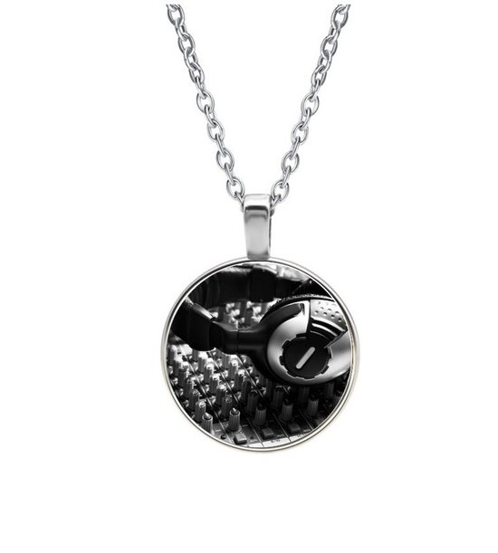 Ketting Glas - Koptelefoon DJ