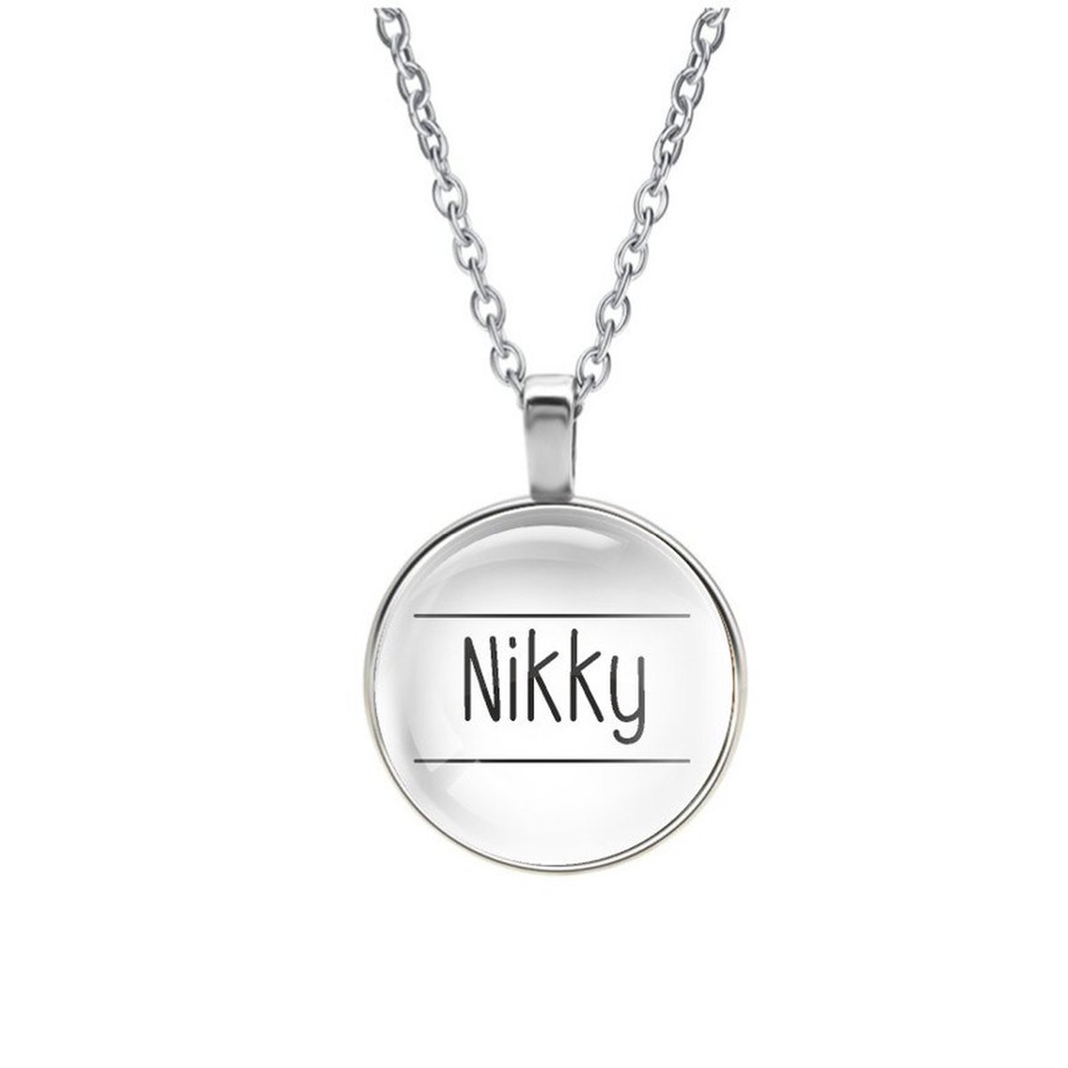 Ketting Glas - Nikky