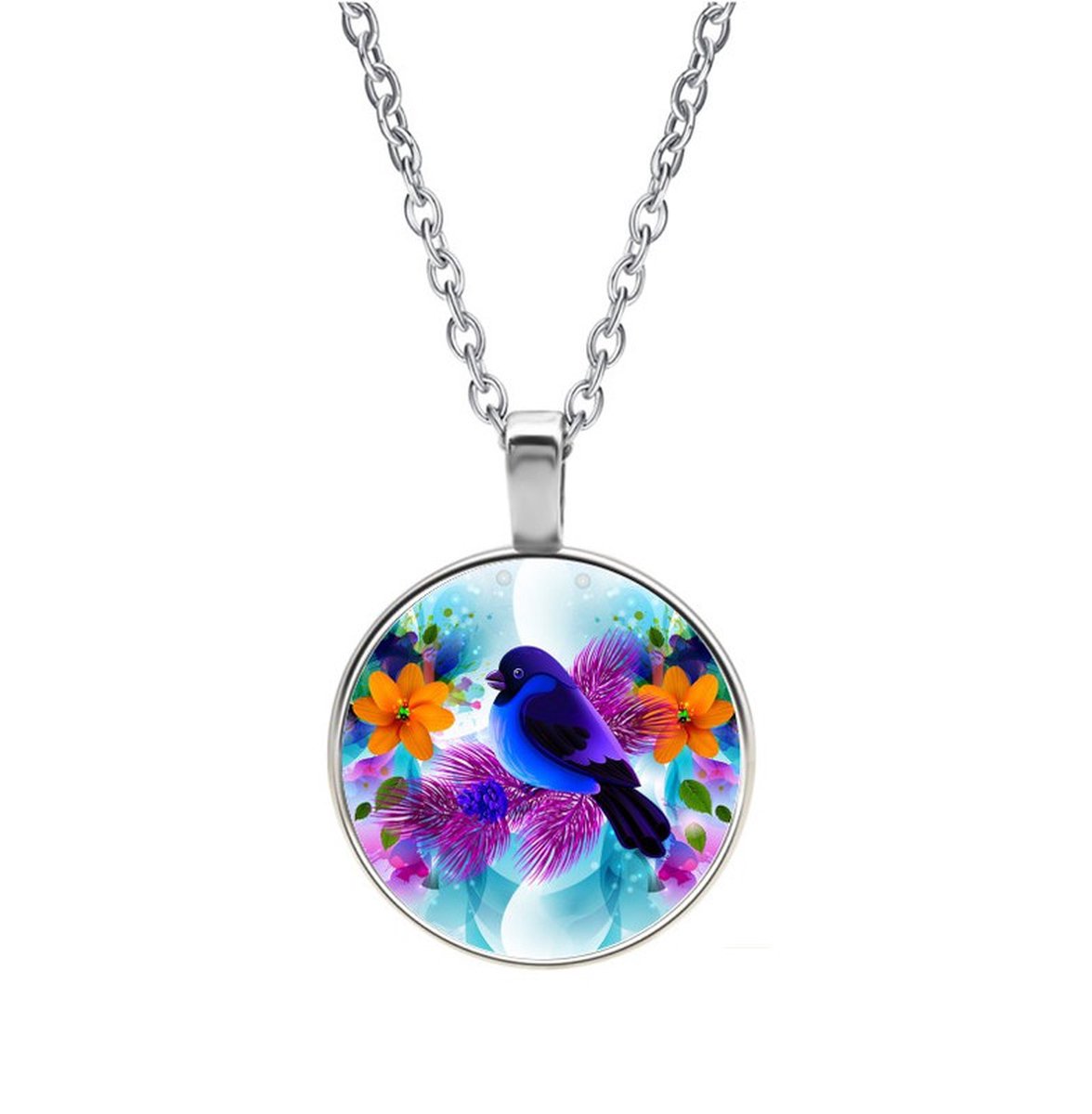 Ketting Glas - Vogel