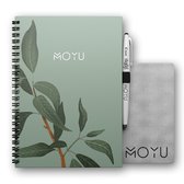 MOYU - Lovely Leaf - Uitwisbaar Notitieboek A5 Premium