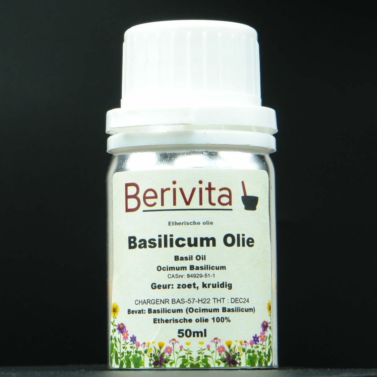 Goedkoopste Basilicum Olie 100 50ml - Etherische Basilicumolie - Basil Oil