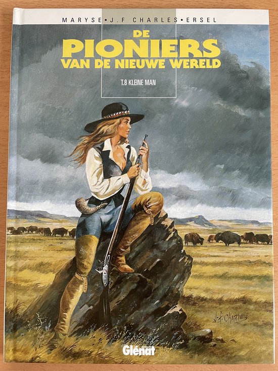 Cover van het boek 'De pioniers van de nieuwe wereld / 8 Kleine man'