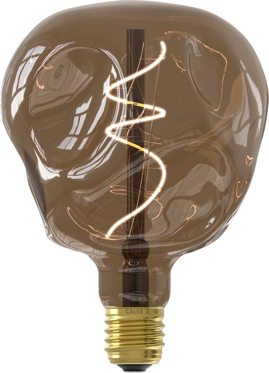 Calex Organic Neo Marron - Ampoule LED E27 - Source Lumineuse Filament  Dimmable - 4W -... | bol