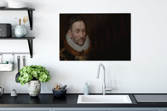 Peinture sur toile - Guillaume Ier, Prince d' Oranje - Tableau - Maîtres anciens - Art - 90x60 cm - Décoration de chambre - Chambre