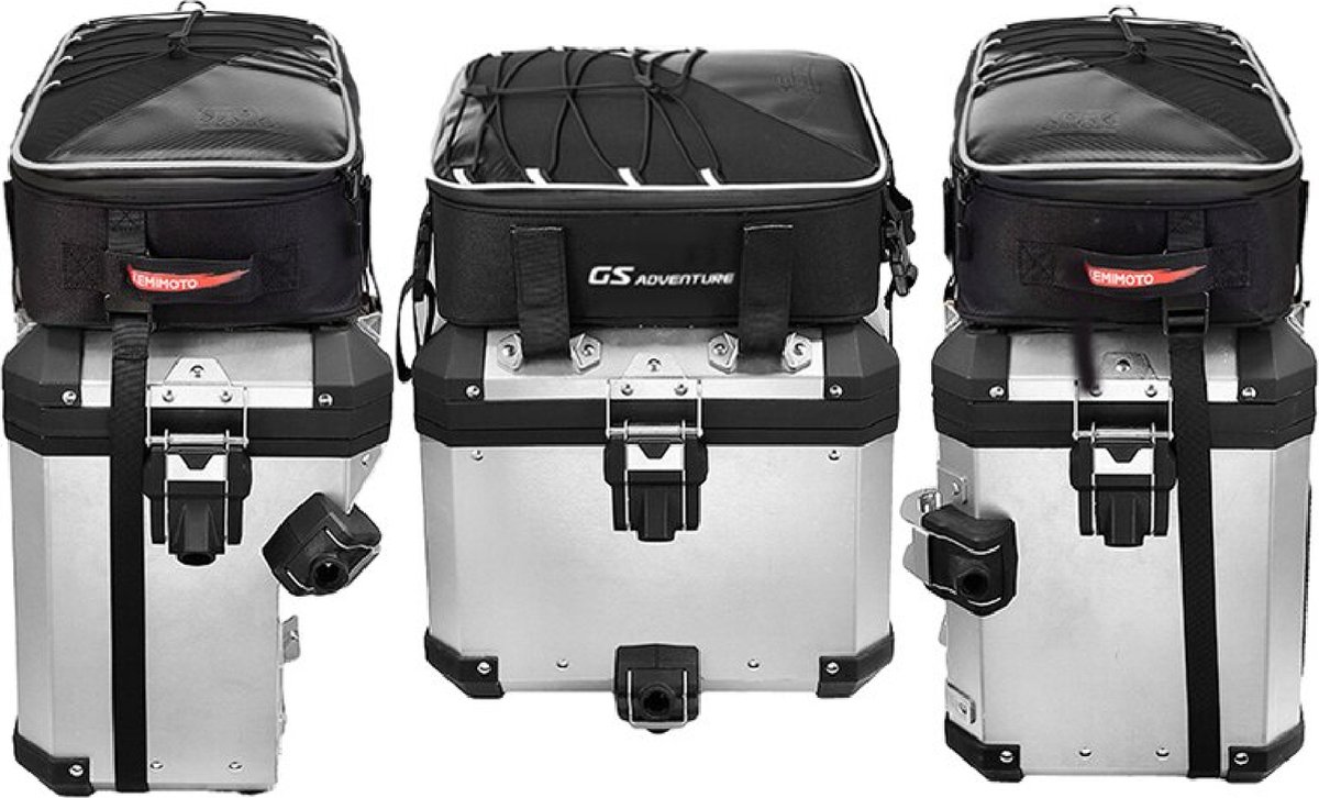 KEMIMOTO - Motor Bagage - BMW GS 1200 - Top tassen voor BMW koffers -